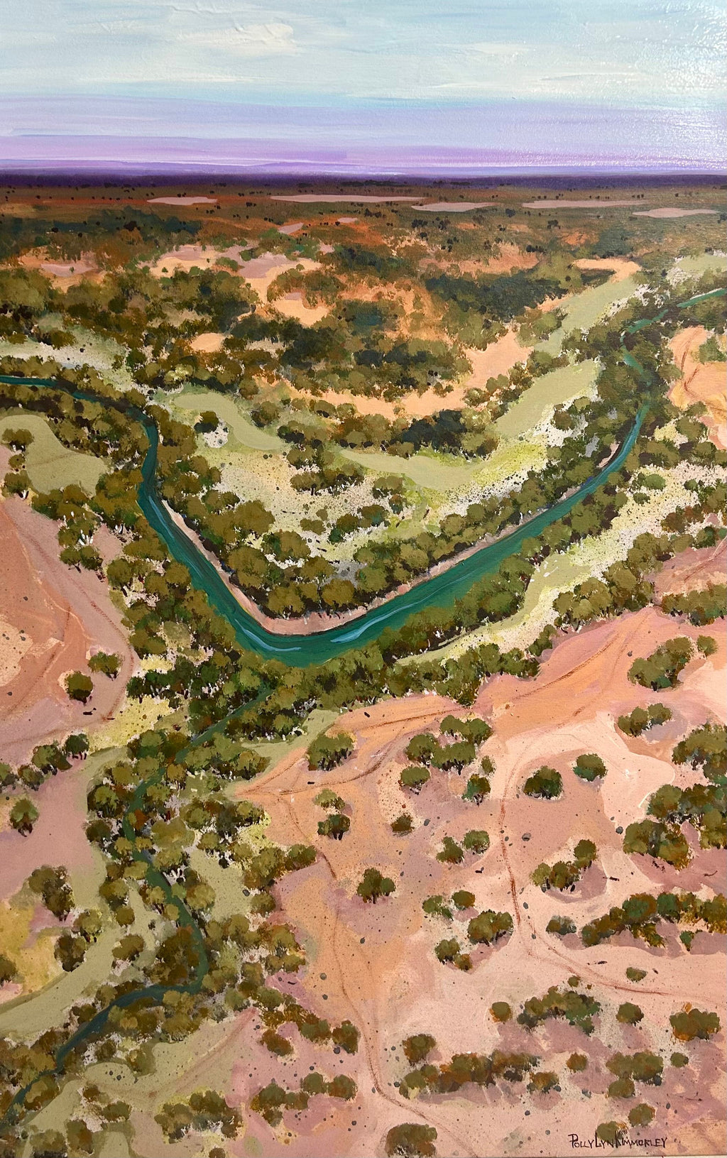 Confluence Of The Warrego And Darling Rivers