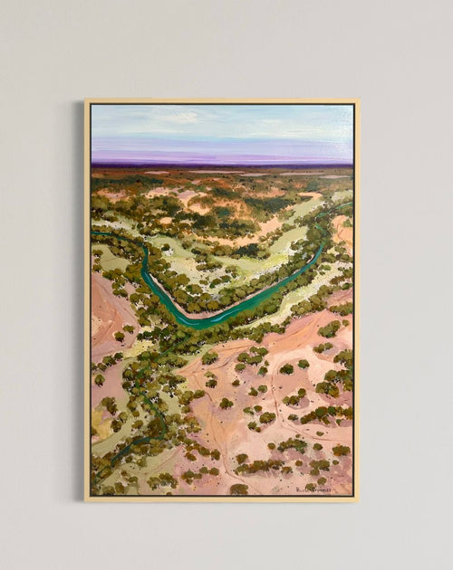 Confluence Of The Warrego And Darling Rivers