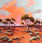 Evening On the Nullarbor