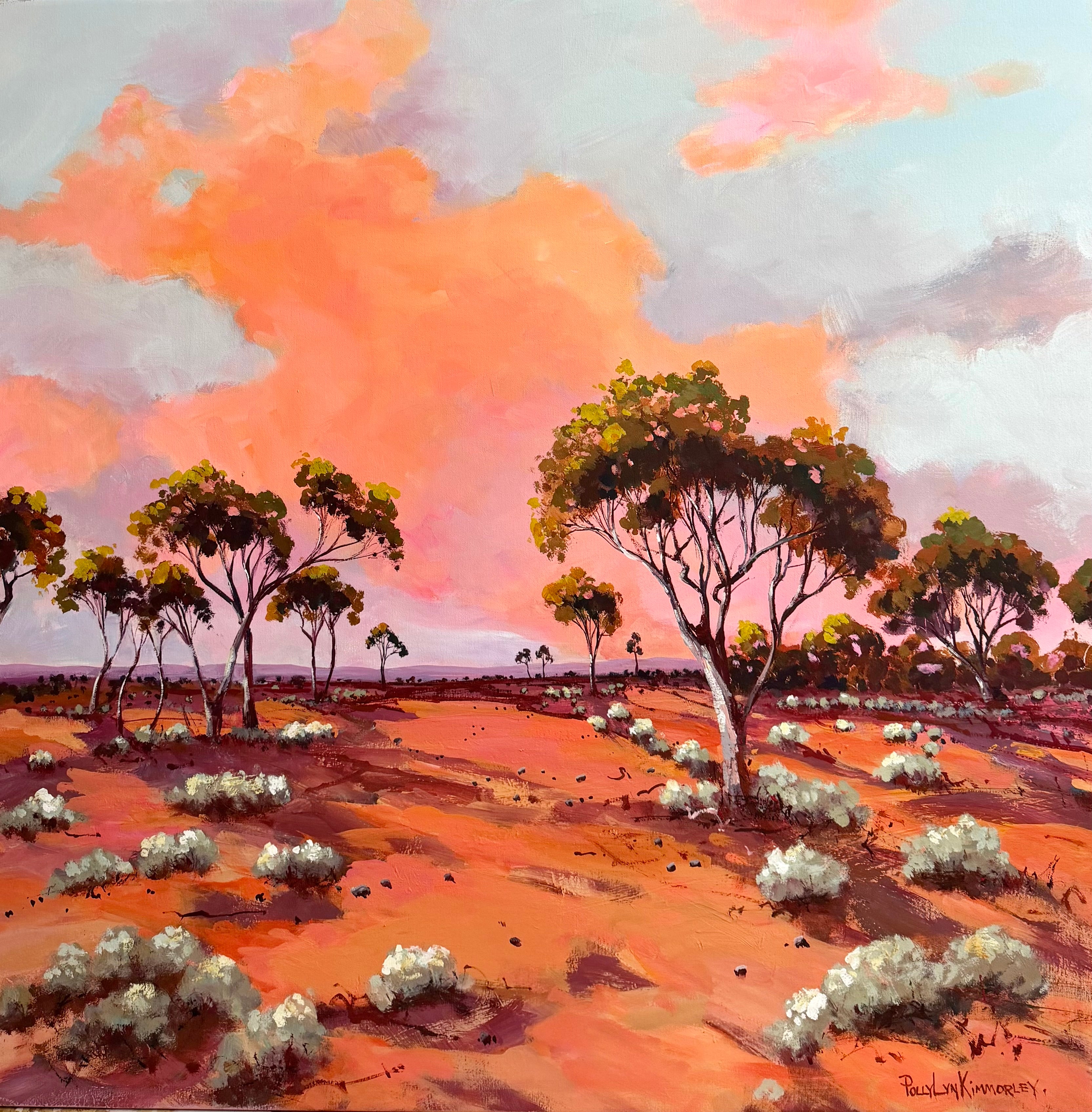 Evening On the Nullarbor
