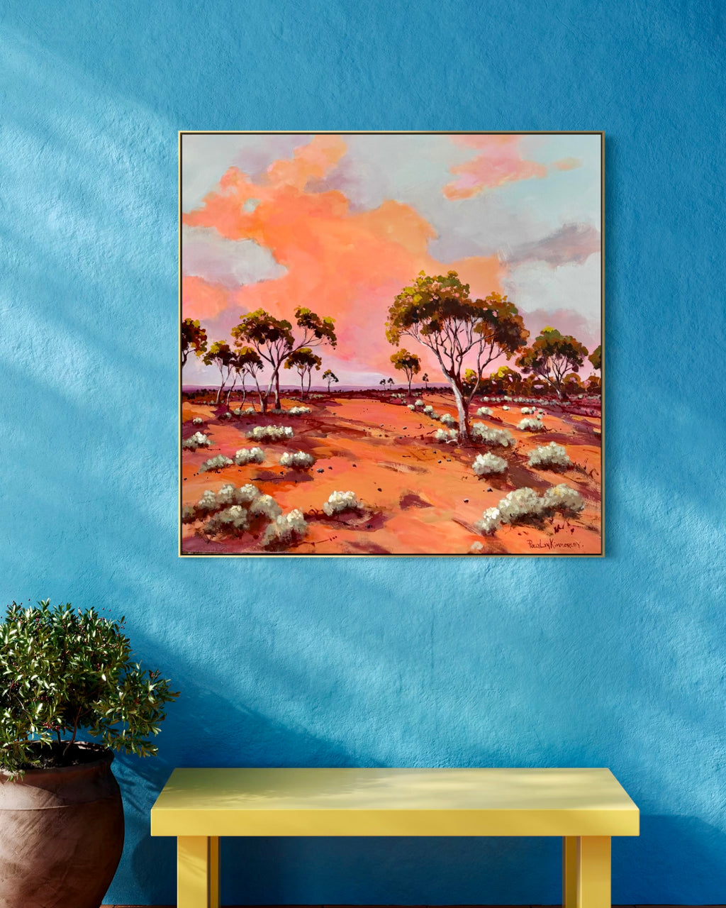 Evening On the Nullarbor